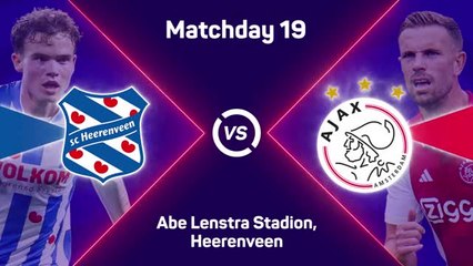 Ajax close gap on PSV with win at Heerenveen