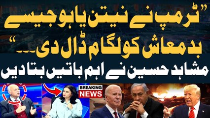 Trump warned Netanyahu, "Ceasefire before I become president," said Mushahid Hussain