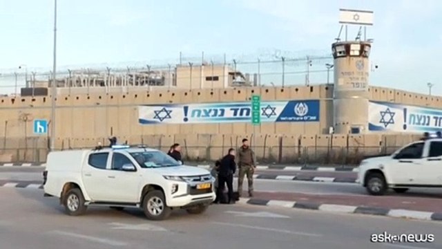 Tregua Gaza, fermato manifestante estrema destra davanti prigione Ofer