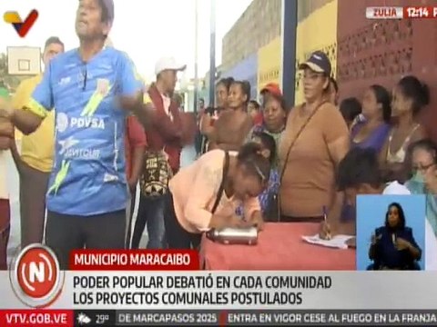 Zulianos debaten postulación de sus proyectos comunales de cara a la Consulta Popular del 2-F