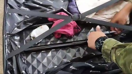 BPFron apreende haxixe em fundo falso de bagagens na Rodoviária de Umuarama