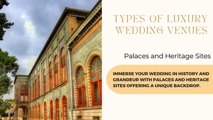 The Art of Luxury Wedding Planning FoodCrafts' Expert Venue Selection