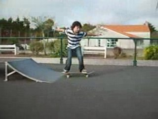 Alex ollie over the curb