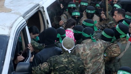 Las primeras rehenes liberadas por Hamás