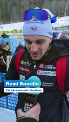 Coupe du monde de ski de fond : Rémi Bourdin finit 22e de la mass-start classique