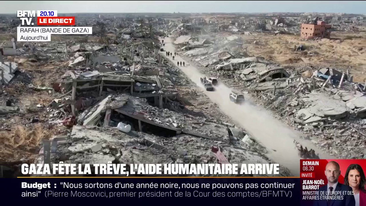 Trêve avec Israël: les Palestiniens partagés entre la joie de retourner sur la bande de Gaza et la désolation face aux destructions massives