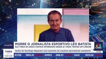 Jornalista esportivo Léo Batista morre aos 92 anos | PLANTÃO TIMES BRASIL