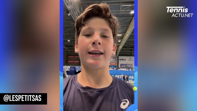 Les Petits As 2025 - Contrairement à Jaime Alcaraz, le fils d'Amélie Oudéa-Castera, Pierre, s'est qualifié !