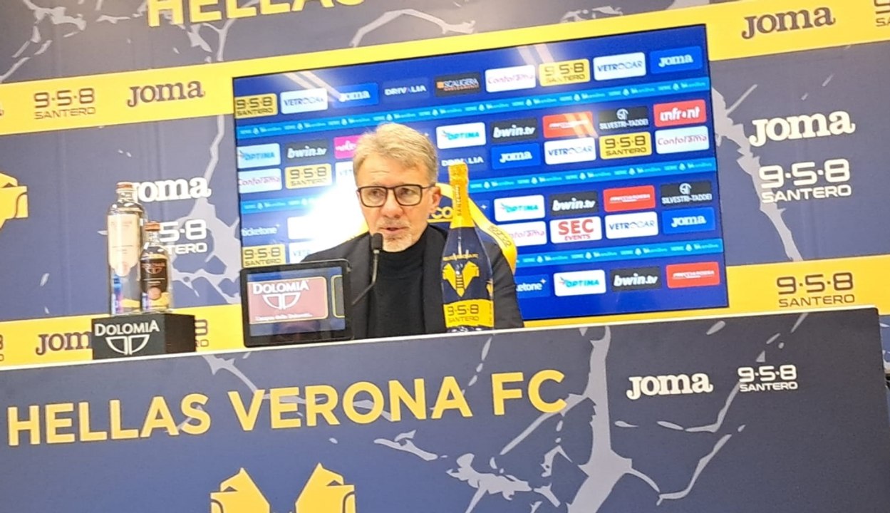 VERONA-LAZIO 0-3 - LA CONFERENZA DI BARONI