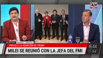 Reunión clave entre Javier Milei y el FMI en el marco de la asunción de Trump