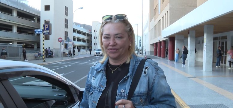 Las palabras de Belén Esteban antes de volver a su casa tras apoyar a su amiga, Anabel Pantoja