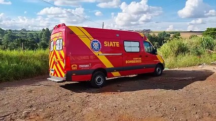 Ciclista fica ferido ao sofrer queda no Bairro Floresta, em Cascavel