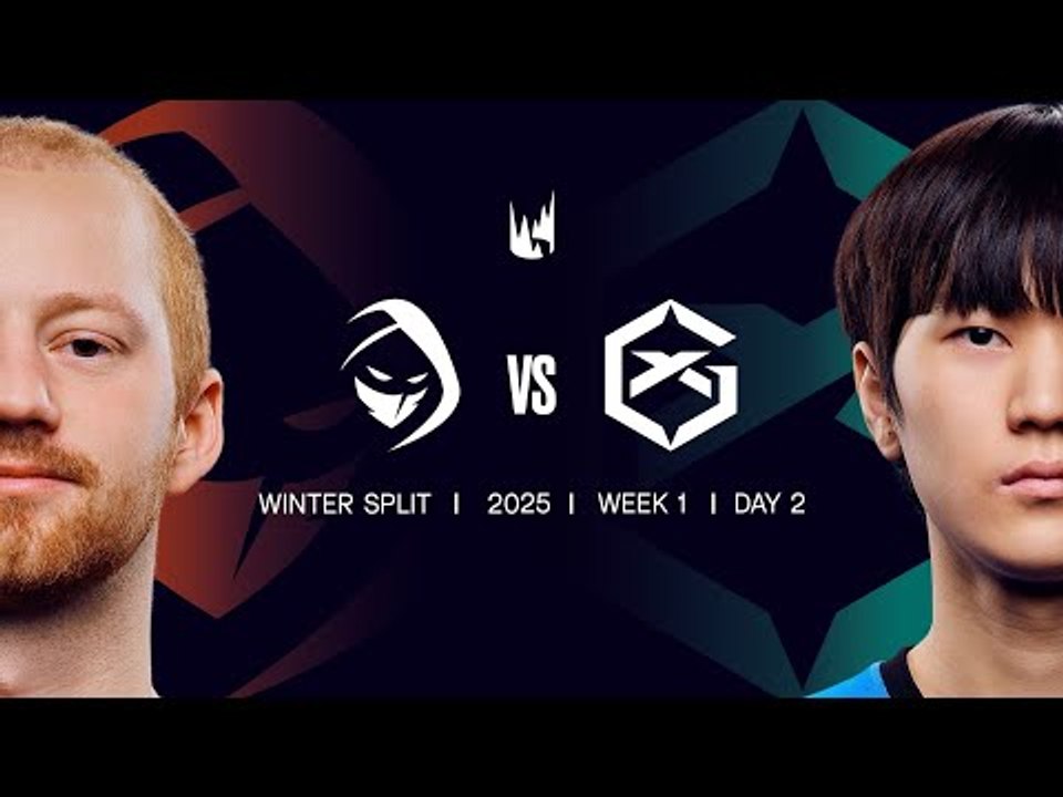 RGE v GX | 2025 LEC Winter | Week 01 Day 02 | Rogue vs.GIANTX