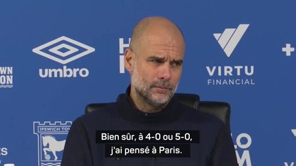 Man. City - Guardiola : "Préparer la finale contre Paris"