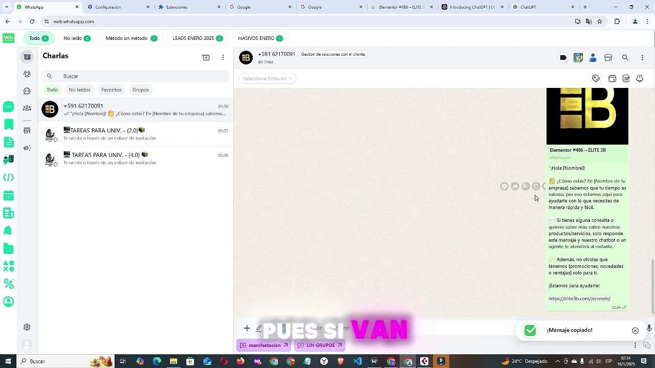 3 COMO ENVIAR MENSAJES MASIVOS