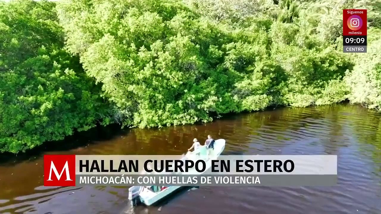 Encuentran cuerpo sin vida flotando en Barra de Santa Ana, Michoacán