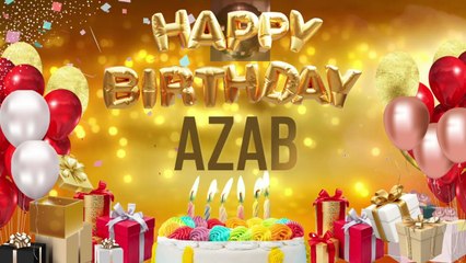 Azab - Happy Birthday Azab