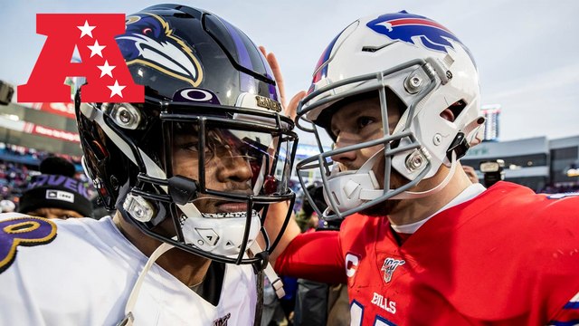 NFL: Josh Allen y Lamar Jackson, favoritos al MVP, llegan a de Buffalo para enfrentarse por el último lugar en el campeonato de la AFC