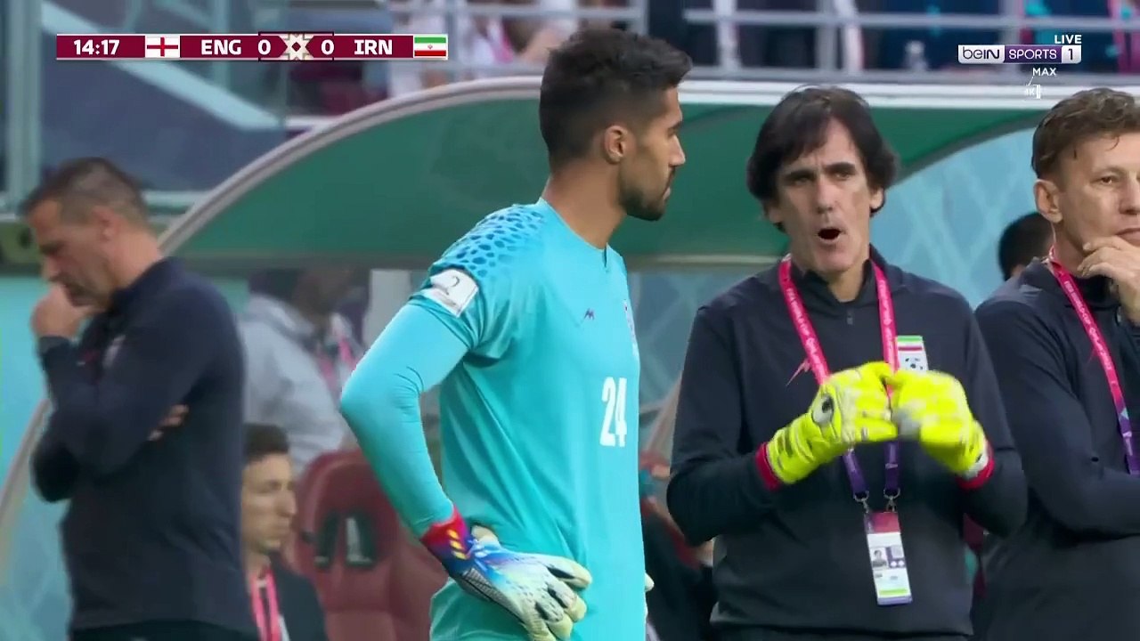 التسجيل الكامل لمباراة انجلترا 🔥ايران للدور الأول (المجموعة الأولى) كاس العالم 2022 (الشوط 1) تعليق حفيظ دراجي