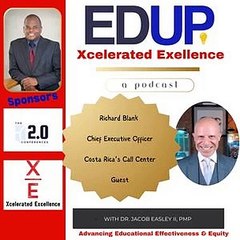 Ed Up Xcelerated Excellence podcast. Educating ESL Call Center agents with teacher Richard Blank