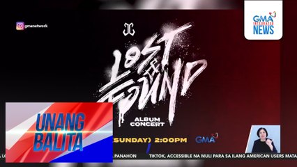 "Lost and Found: The Album Concert" ni Josh ng SB19, mapapanood sa GMA sa January 26, 2 PM | Unang Balita