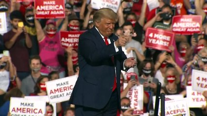 Donald Trump dancing to YMCA