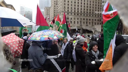 Stand for the Children of Gaza - Toronto Protest - Bay and Front Street