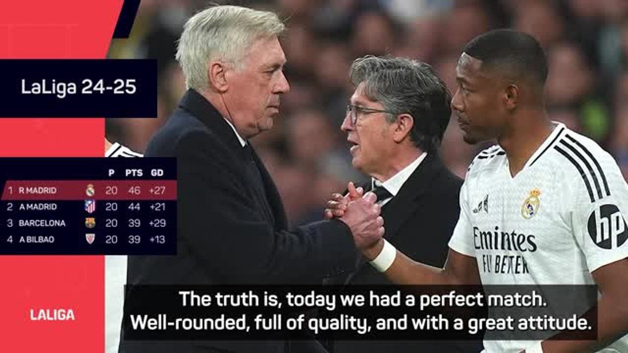 Ancelotti hits back at critics as Real Madrid go top of LaLiga