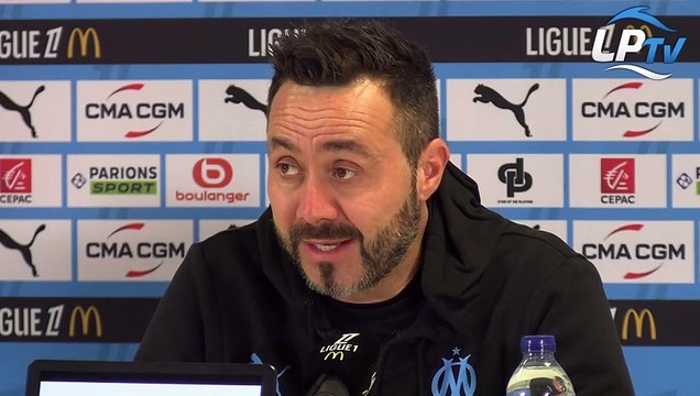 De Zerbi : Je vois beaucoup de choses que je ne comprends pas