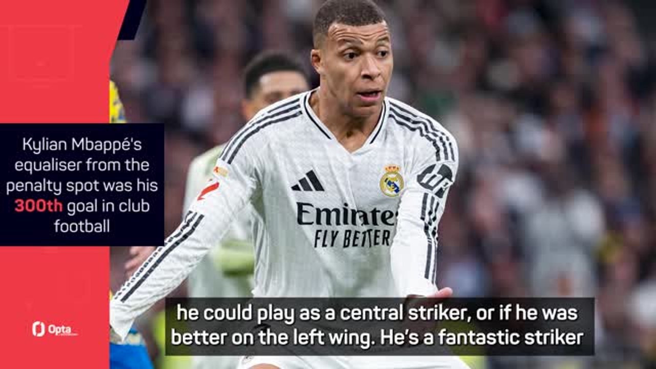 Mbappe is the world's best striker - Ancelotti