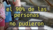 El 90% de las personas no lo pudieron descubrir