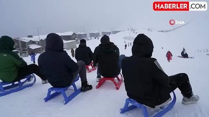 Zigana Dağı'na Sömestr Tatili Yoğunluğu