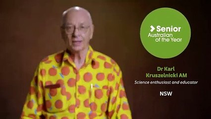 2025 NSW Senior Australian of the Year Dr Karl Kruszelnicki AM