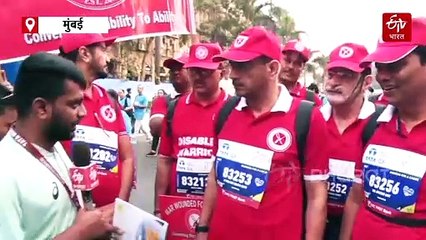 'सीमेवरील लढाई पेक्षा अपंगत्व आल्यानंतर सुरू होणरी लढाई अधिक मोठी' टाटा मॅरेथॉनमध्ये एका निवृत्त वरिष्ठ अधिकाऱ्यांनी सांगितले सैन्य दलातील दिव्यांग जवानांचे दुःख