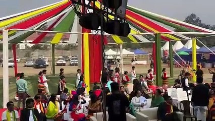 নাৰেংগীত ডিমাছা জনগোষ্ঠীৰ কৃষি ভিত্তিক উৎসৱ "বিচু ডিমা" উৎযাপন