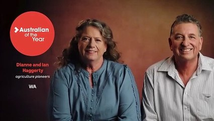 2025 WA Australians of the Year Dianne Haggerty and Ian Haggerty