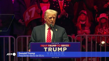 Trump promete actuar "con una rapidez y fuerza históricas" contra la migración ilegal