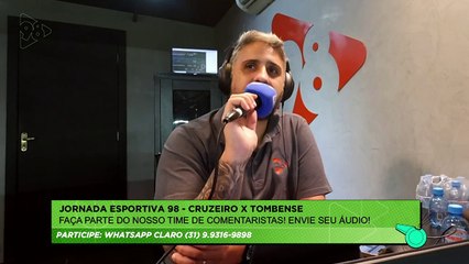 Jornada Esportiva 98 - Cruzeiro x Tombense 19/01/25