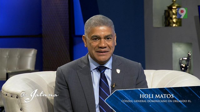 Holi Matos Cónsul Dominicano en Orlando en Con Jatnna