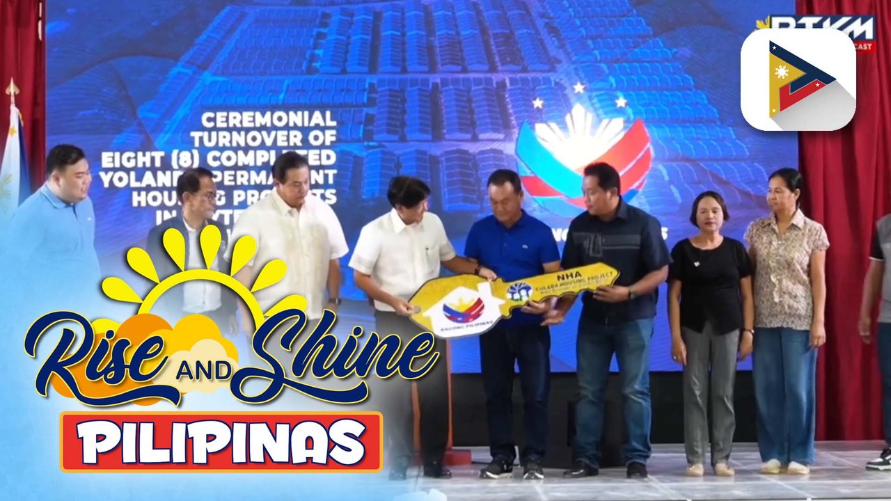 Mr. President On The Go! | PBBM, pinangunahan ng ceremonial turnover ng 3,517 housing units sa ilalim ng Yolanda permanent housing program
