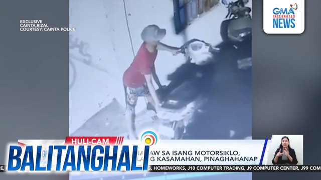 2 suspek sa pagnanakaw sa isang motorsiklo, arestado; Isa pa nilang kasamahan, pinaghahanap | Balitanghali