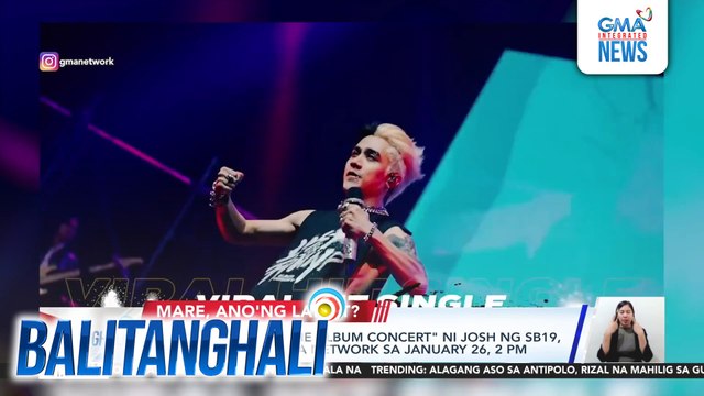 Lost and Found: The Album Concert ni Josh ng SB19, mapapanood sa GMA Network sa January 26, 2 PM | Balitanghali