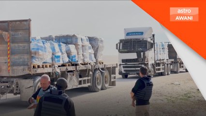 Gencatan senjata: Lebih 550 trak bantuan masuk Gaza hari pertama