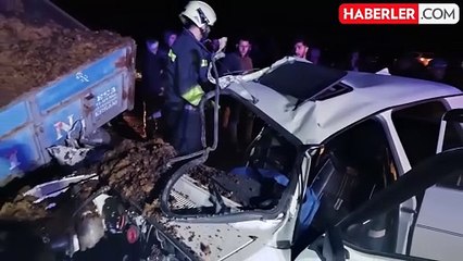 Diyarbakır'da trafik kazası: 1 ölü, 3 yaralı
