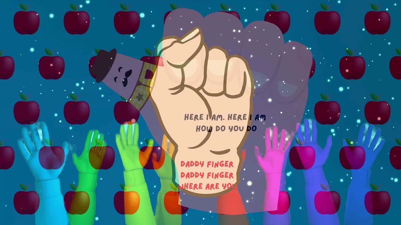 THE FINGER FAMILY RHYME | Nursery Rhymes & Kids Songs | Finger Family Song