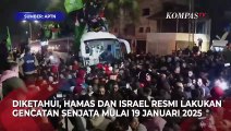 Meriah! Warga Rayakan Pembebasan Sandera Palestina yang Ditawan Israel