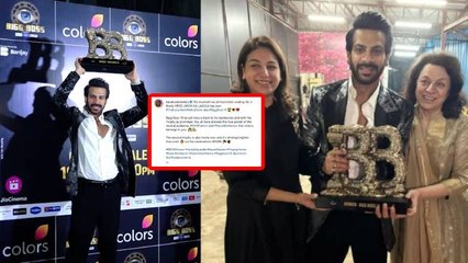 Bigg Boss18: Karanveer Mehra Shares First Post After Winning The Show, Public Reaction Viral...