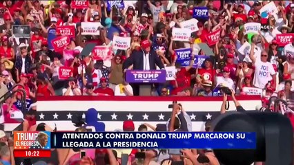 Los atentados contra Donald Trump que marcaron su llegada a la presidencia