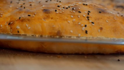 An Old Man Making Huge Burger In Stunning Scenery | Unique Cooking Adventure