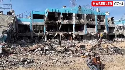 Ateşkes sonrası Gazze'deki büyük enkaz yeniden gündemde